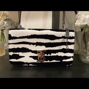 Burberry Zebra Calfskin Lola bag